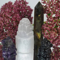 Edelstein und Kristallfiguren